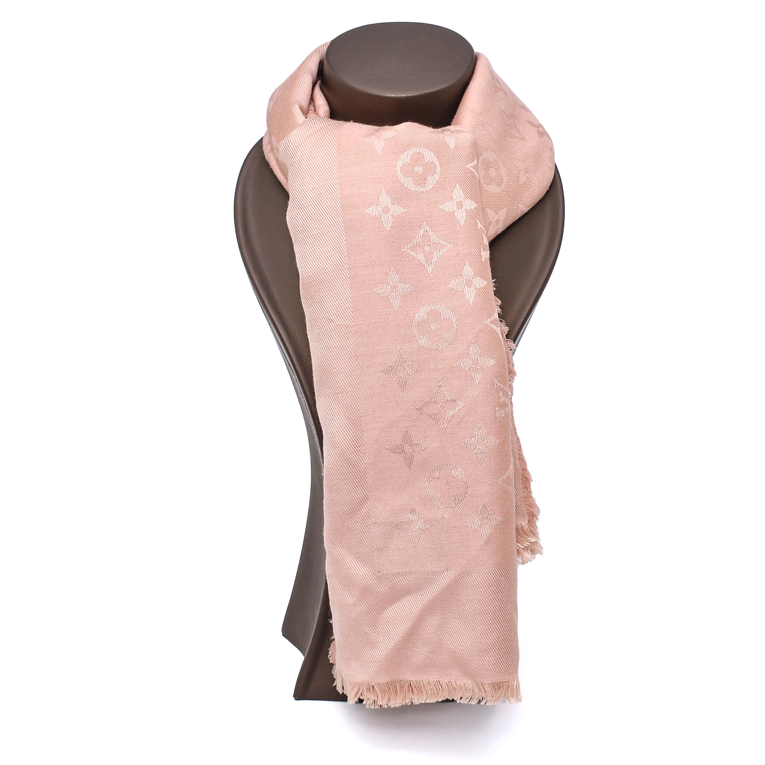 Louis Vuitton - Powder Pink Monogram Classic Shawl 